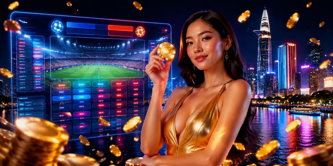 Người chơi tại Hồ Chí Minh trải nghiệm cá cược trực tuyến dưới ánh đèn neon về đêm